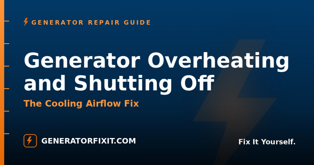 Generator Overheating and Shutting Off: The Cooling Airflow Fix